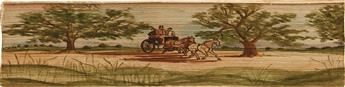 (FORE-EDGE PAINTING.) Longfellow, Henry Wadsworth. The Poetical Works of Henry Wadsworth Longfellow.